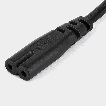 kwaliteit  Home Appliance EU US Plug In Extension Cords Power Cord Plug US Standard Eight Word Tail Power Cord fabriek