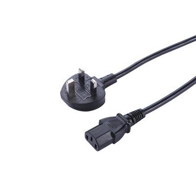 Home Appliance UK 3 Pin BS Plug 3 Pin AC Cord Standard Fused Electrical Computer Cable Wires UK 3 Pin Plug
